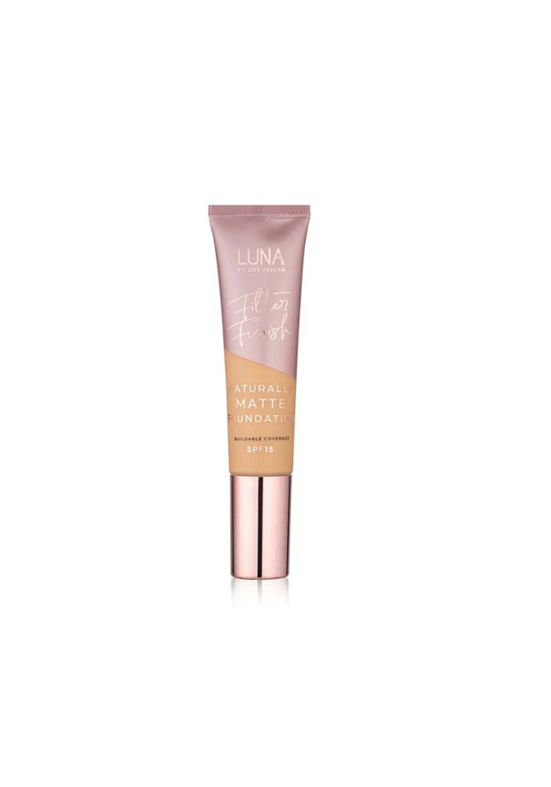 Luna By Lisa Naturally Matte Foundation - Medium Tan 1 Shaws Department Stores