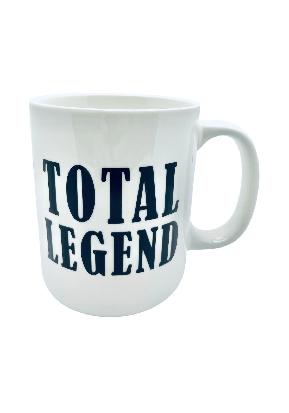 The Home Collection Extra Large Mug Total Legend - White 1 Shaws Department Stores