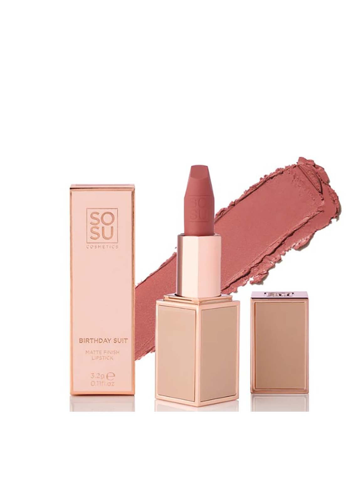 Sosu Matte Lipstick - Birthday Suit 1 Shaws Department Stores