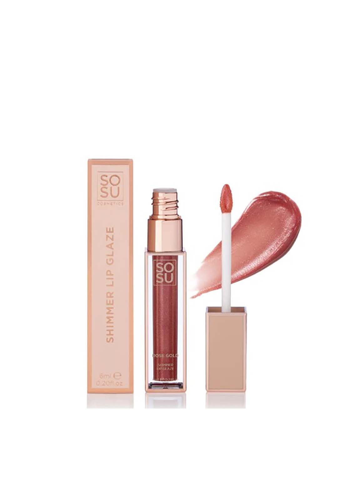 Sosu Lip Glaze - Rose Gold 1 Shaws Department Stores