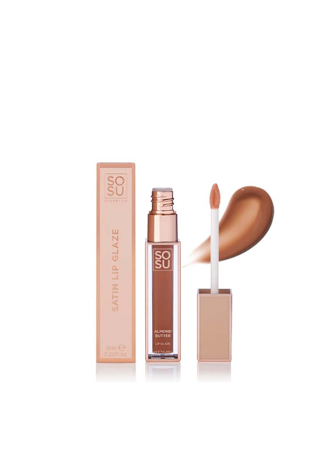 Sosu Lip Glaze - Almond Butter 1 Shaws Department Stores