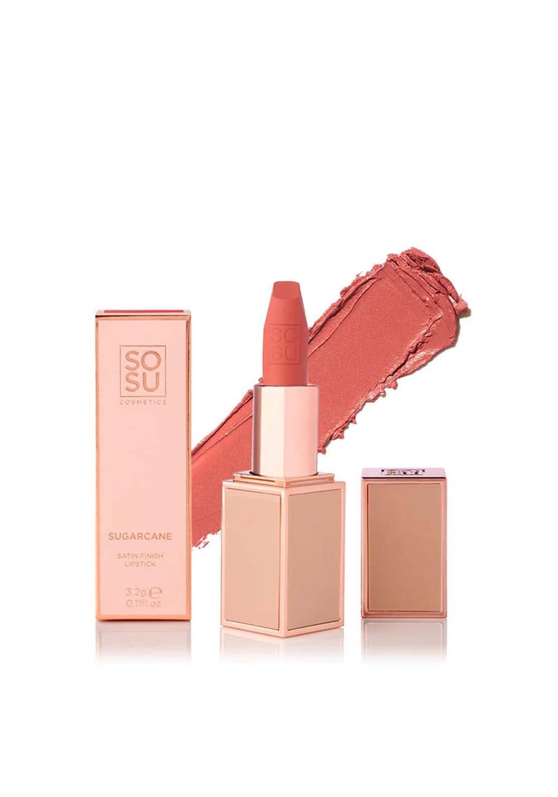 Sosu Satin Finish Lipstick - Sugarcane 1 Shaws Department Stores