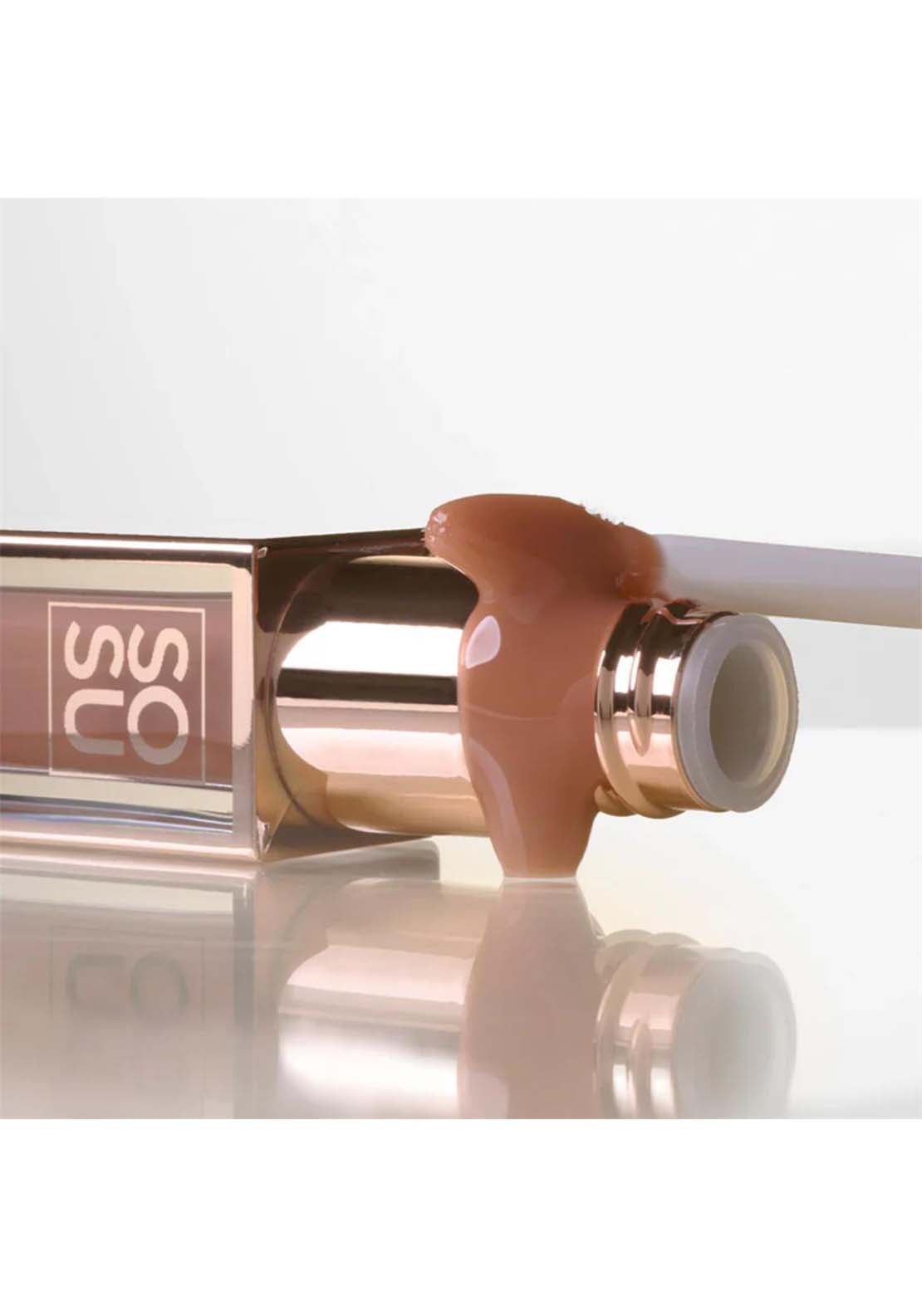 Sosu Satin Lip Glaze Almond Butter 3 Shaws Department Stores