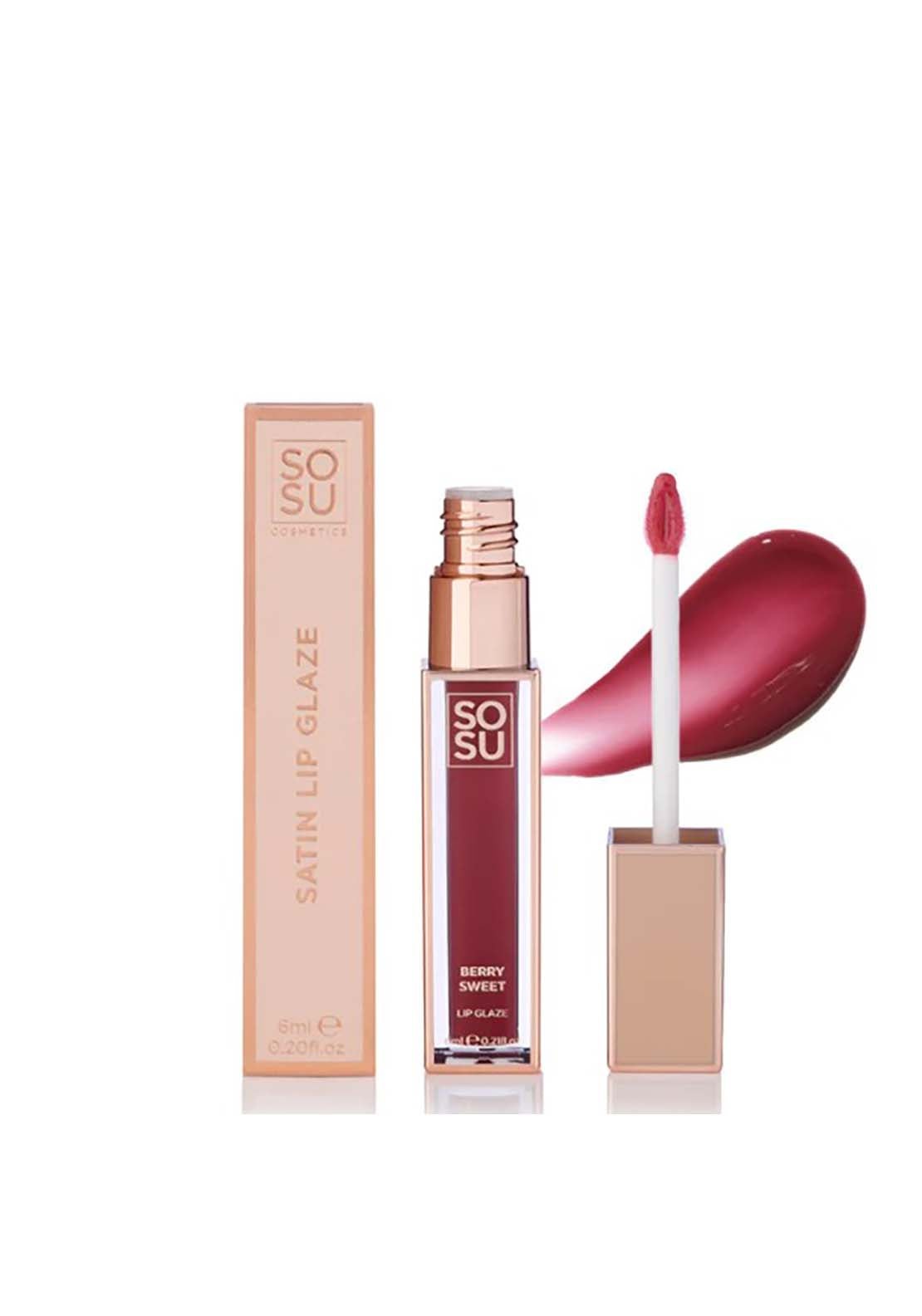 Sosu Lip Glaze - Berry Sweet 1 Shaws Department Stores