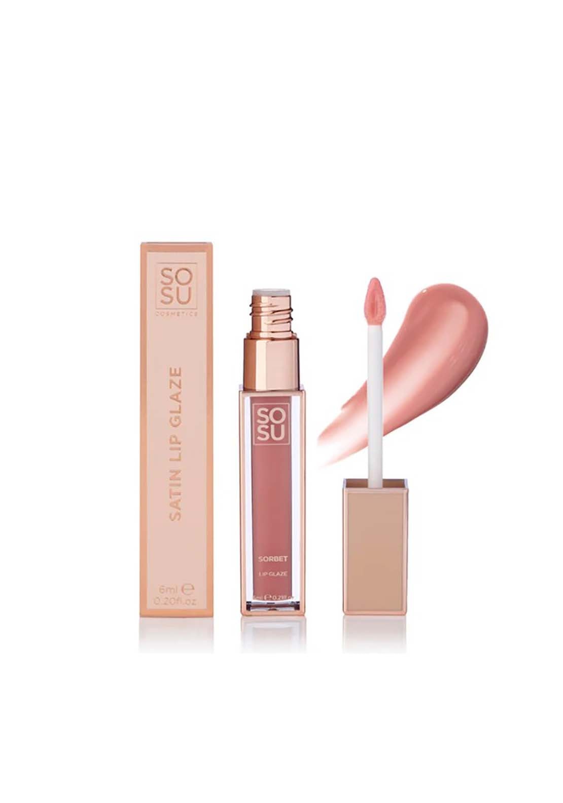 Sosu Lip Glaze - Sorbet 1 Shaws Department Stores