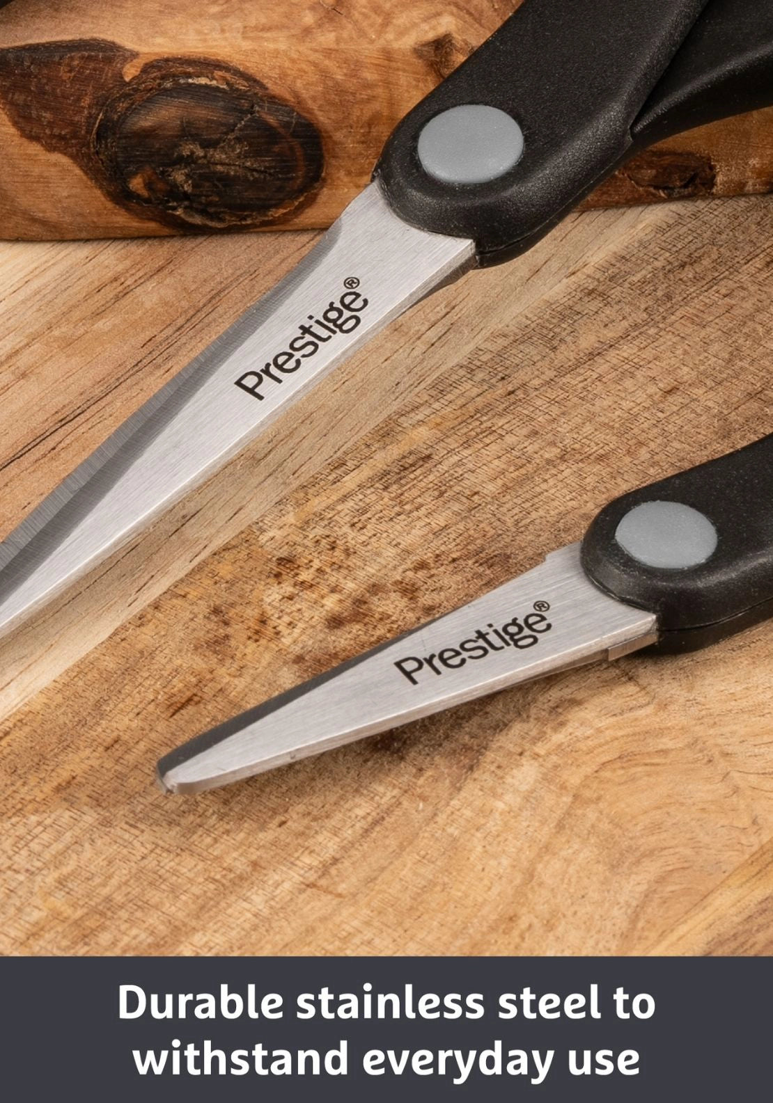 Prestige Tools &amp; Gadgets Scissors Set 3 Piece - Black 5 Shaws Department Stores