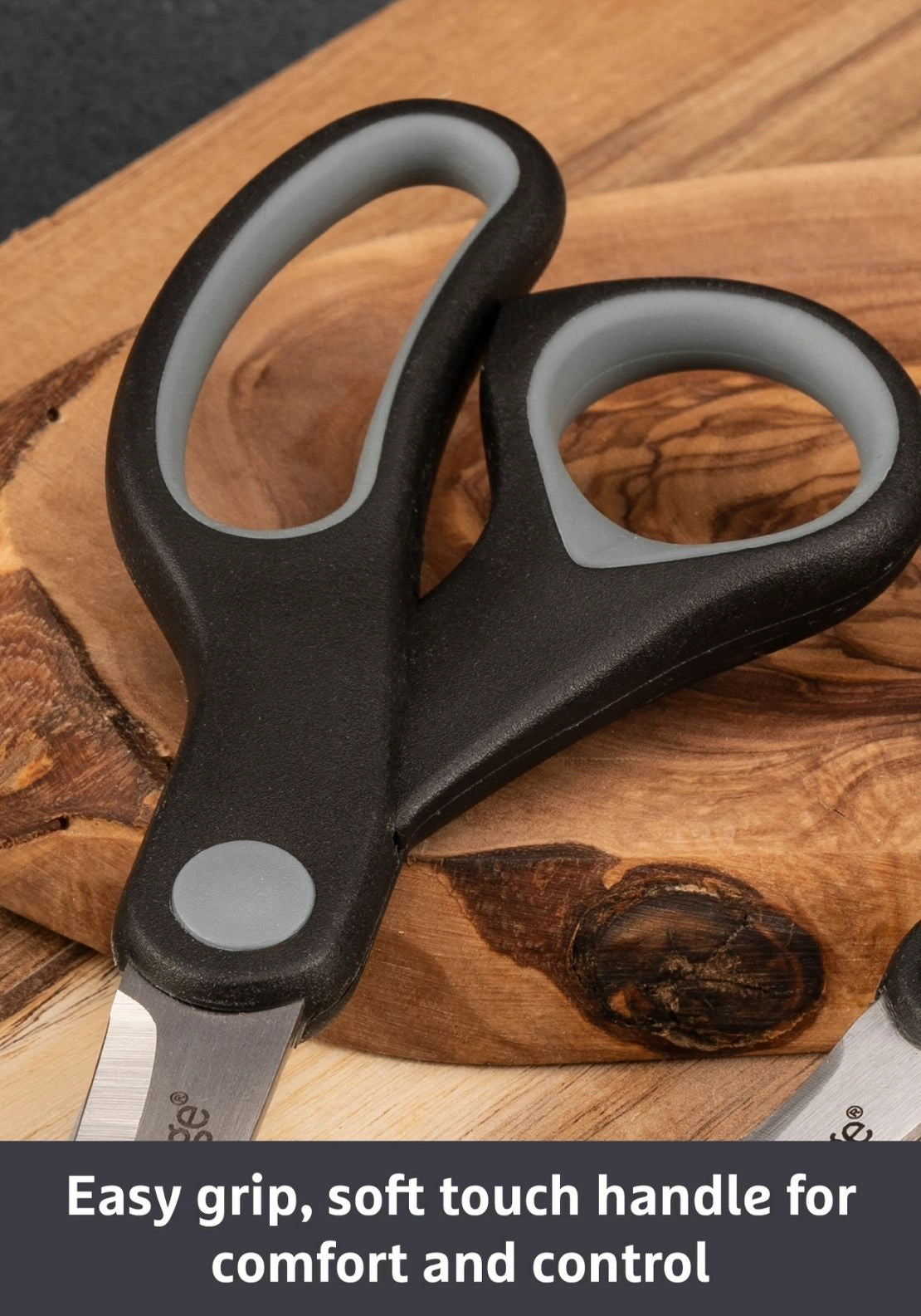 Prestige Tools &amp; Gadgets Scissors Set 3 Piece - Black 2 Shaws Department Stores