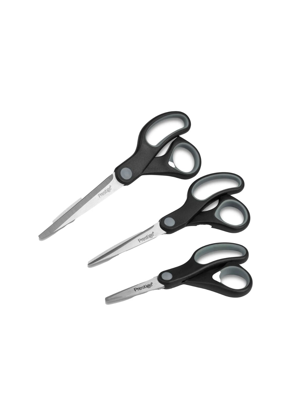 Prestige Tools &amp; Gadgets Scissors Set 3 Piece - Black 1 Shaws Department Stores