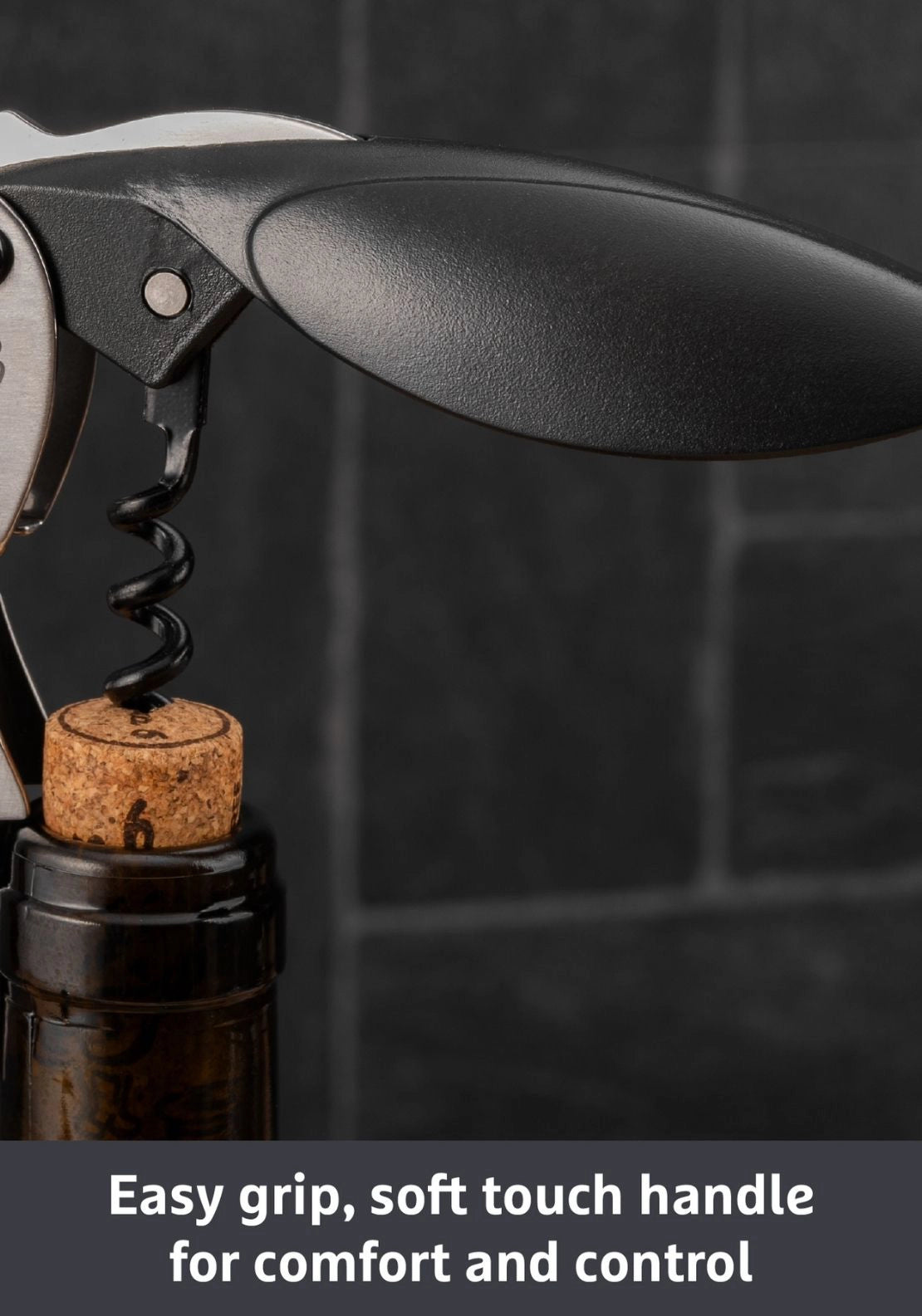 Prestige Tools &amp; Gadgets Corkscrew - Black 3 Shaws Department Stores