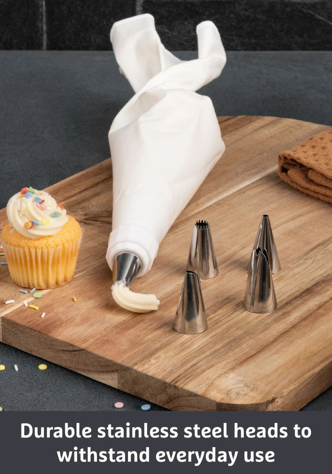 Prestige Tools &amp; Gadgets Piping Bag Set - White 4 Shaws Department Stores