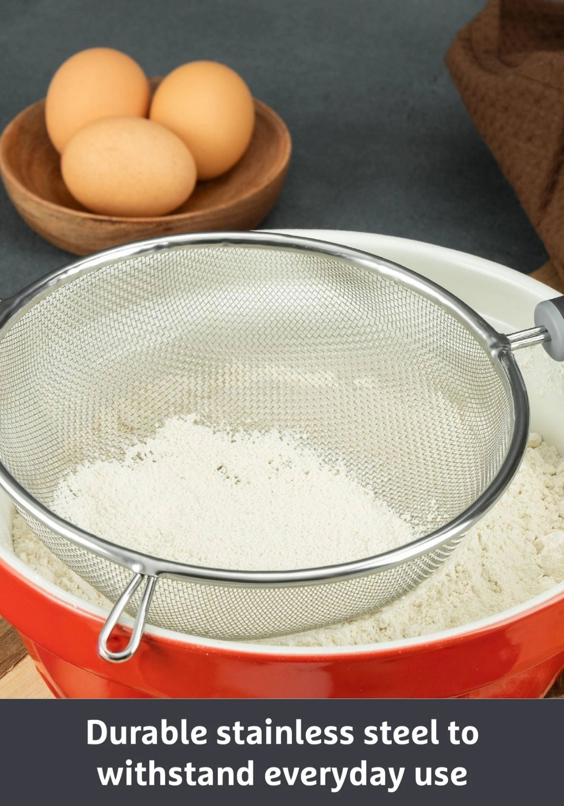 Prestige Tools &amp; Gadgets Sieve - Silver 4 Shaws Department Stores