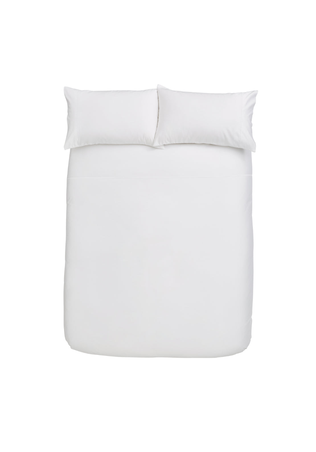 Bianca Luxury 800 Thread Count 100% Cotton Sateen Duvet Cover Set - White 3 Shaws Department Stores
