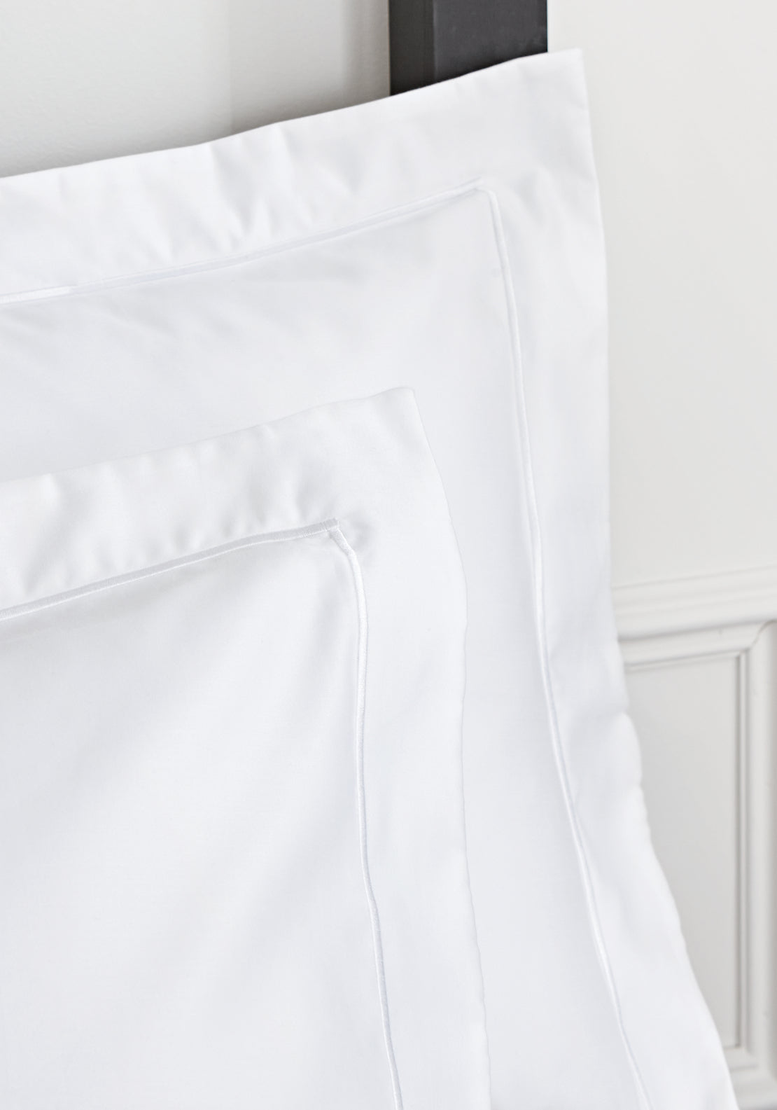 Bianca Luxury 800 Thread Count 100% Cotton Sateen Oxford Pillowcase - White 2 Shaws Department Stores