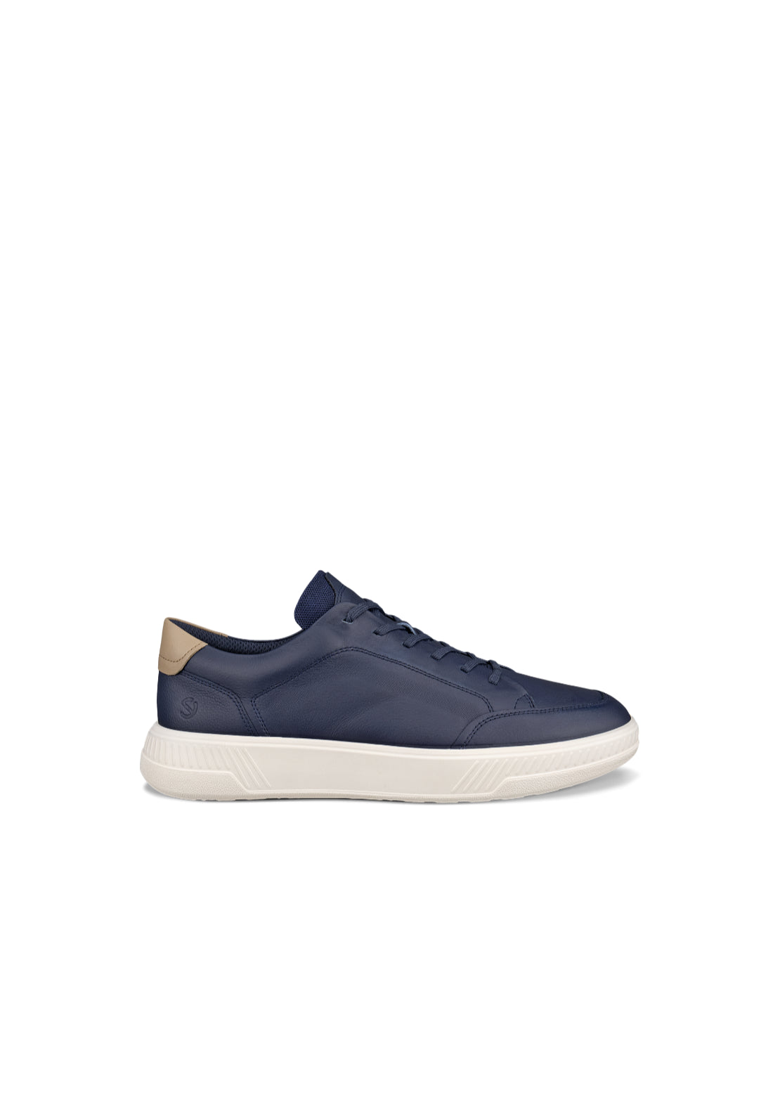 Ecco Move Laced Casual Shoe - Marine Mustard 1 Shaws Department Stores