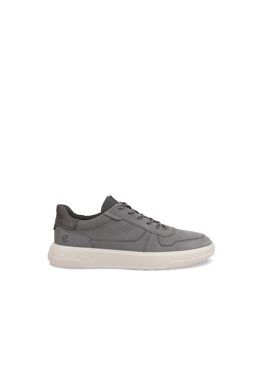 Ecco Move Lace Casual Shoe - Magnet 1 Shaws Department Stores