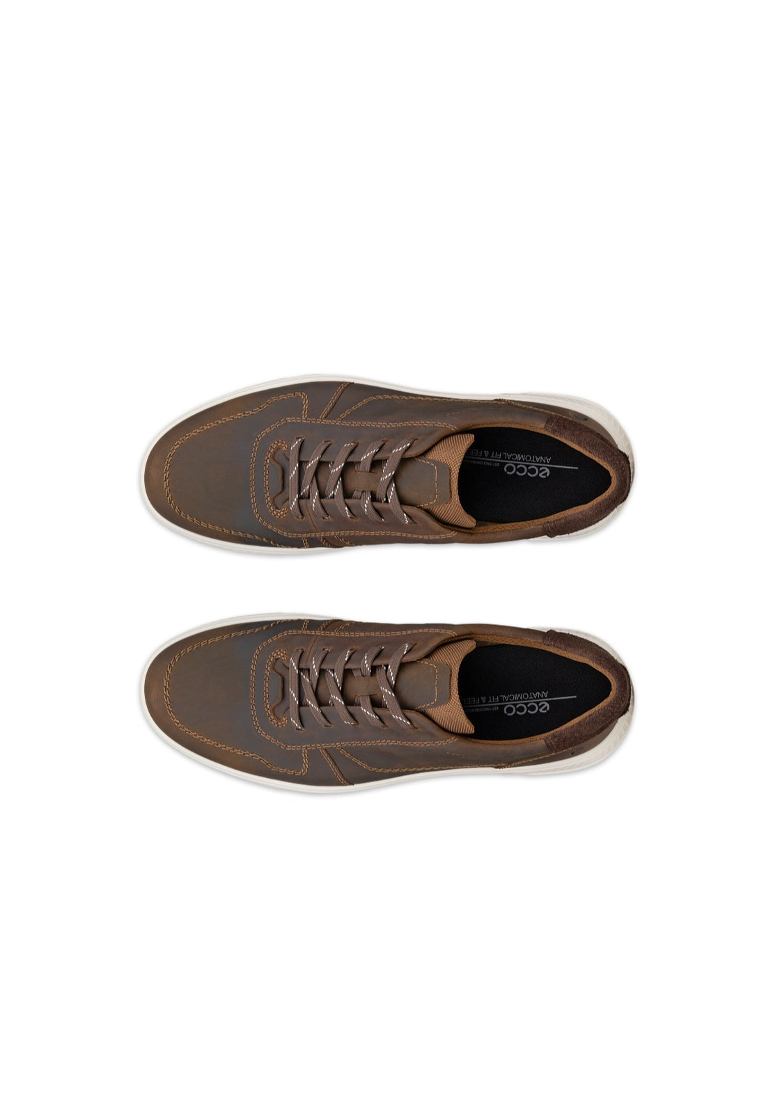 Ecco Move Lace Casual Shoe - Camel 2 Shaws Department Stores