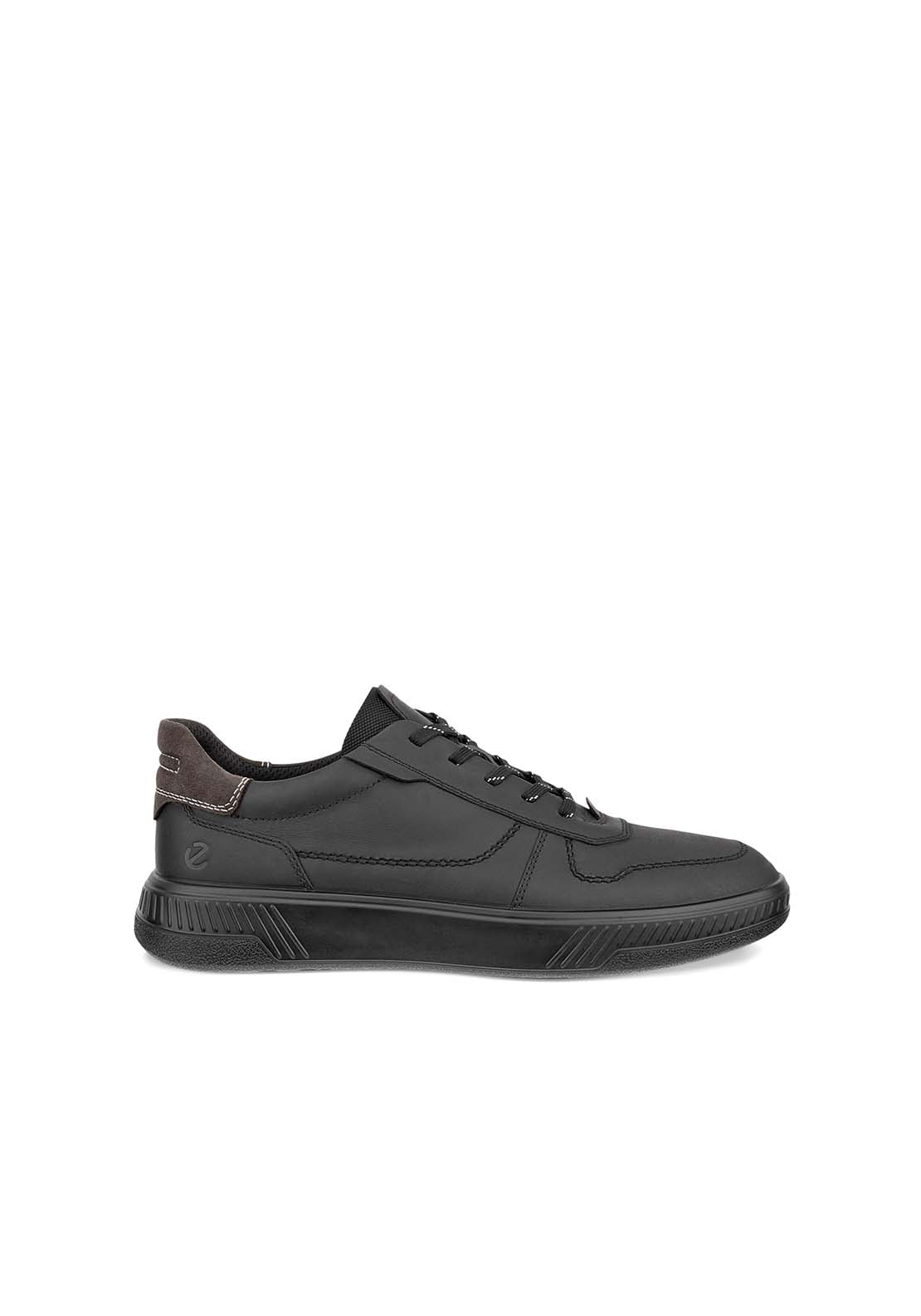 Ecco Move Lace Casual Shoe - Black Magnet 1 Shaws Department Stores