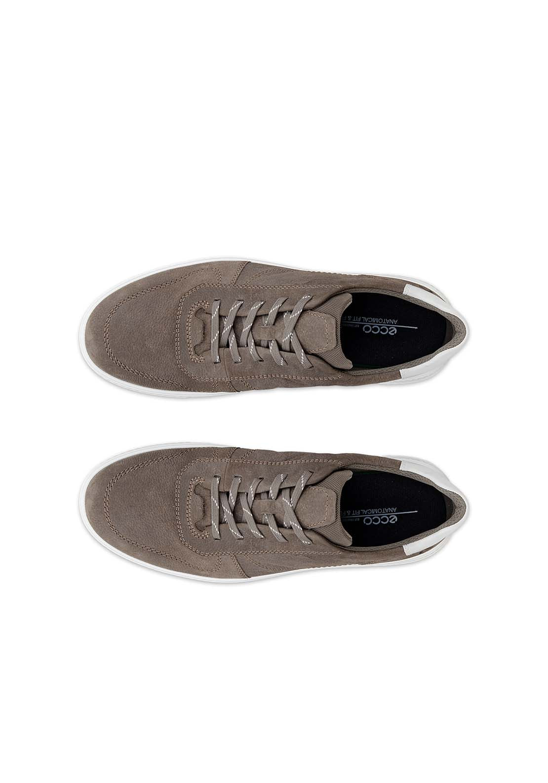 Ecco Move Lace Casual Shoe - Dark Clay Gravel 2 Shaws Department Stores