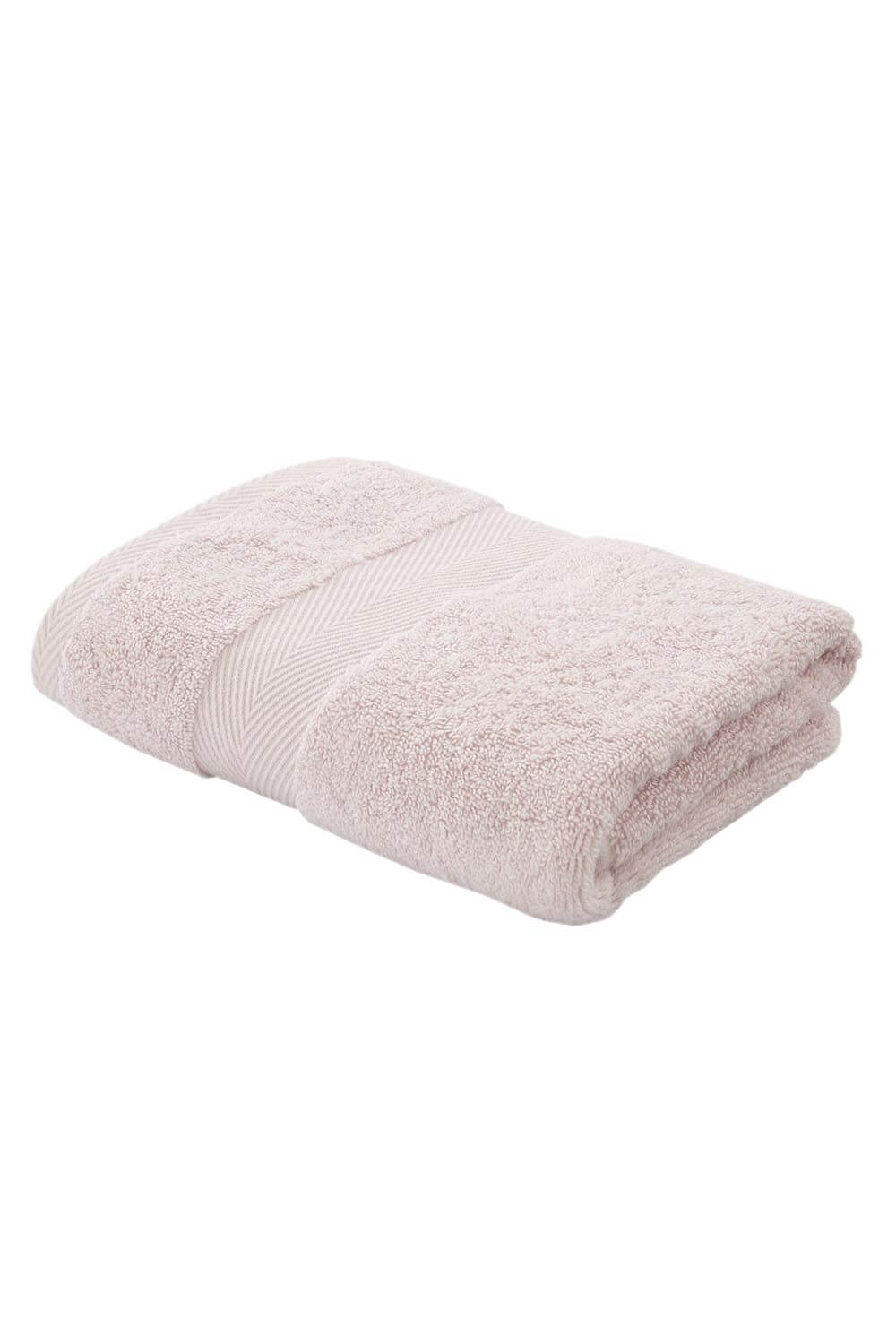 Bianca Silk Hand Towel 50cm x 90cm - Blush 1 Shaws Department Stores