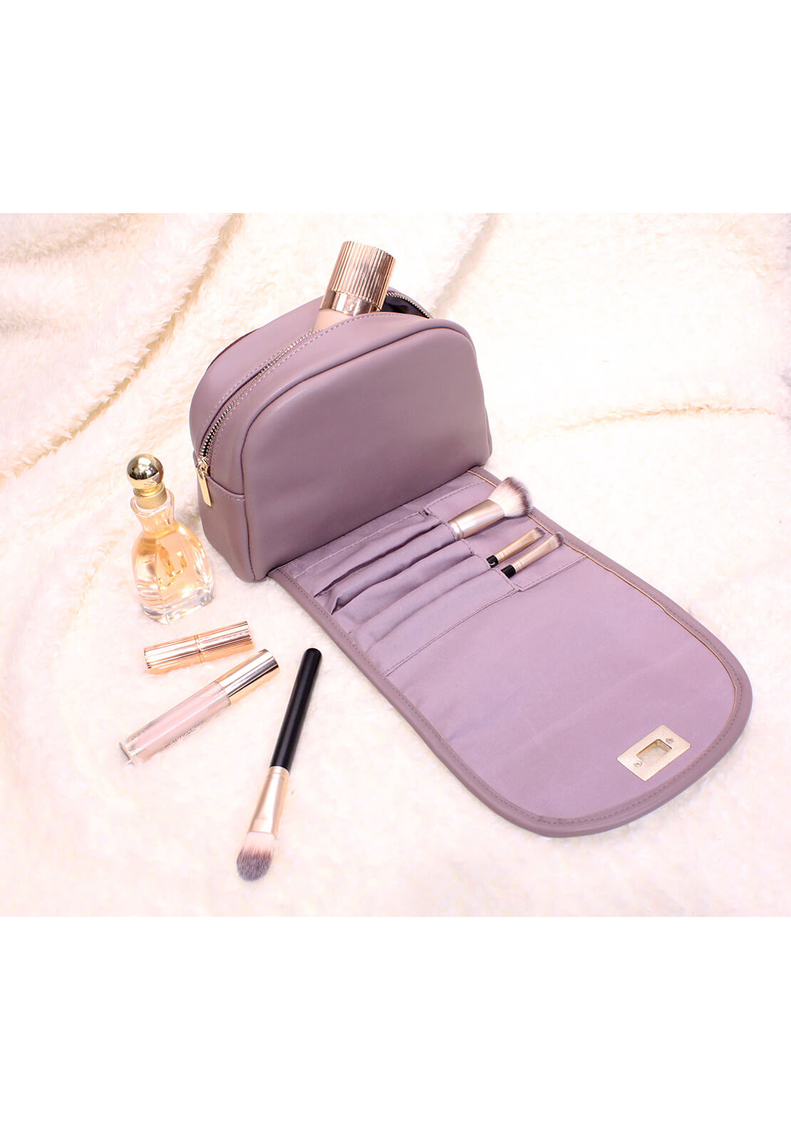 Brandwell Cosmetic Case With Brush Section 1 Shaws Department Stores