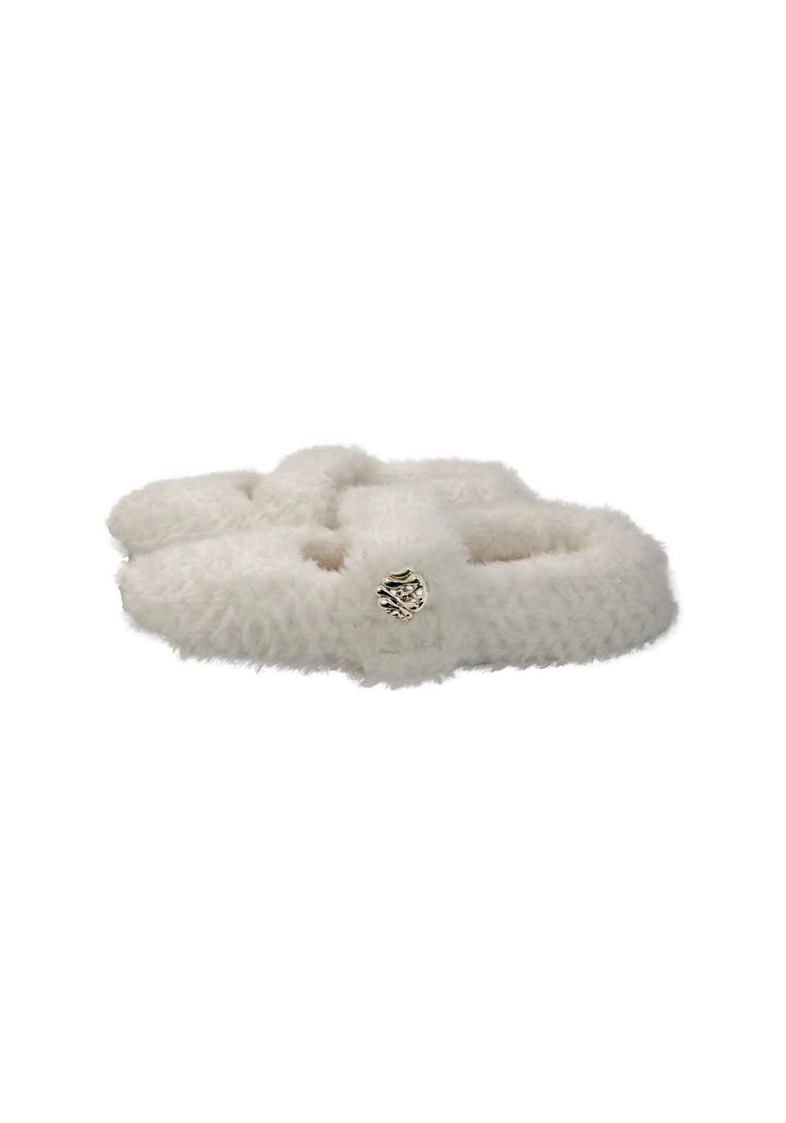 Something Special Ballerina Slipper Cosies - Winter White 3 Shaws Department Stores