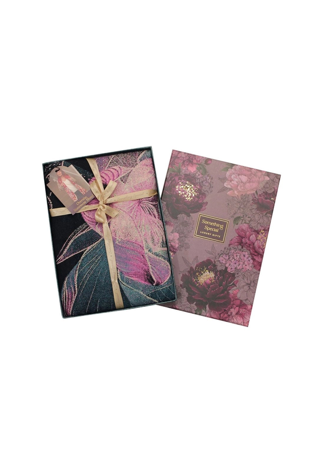 Something Special Oversize Statement Shawl - Floral 1 Shaws Department Stores