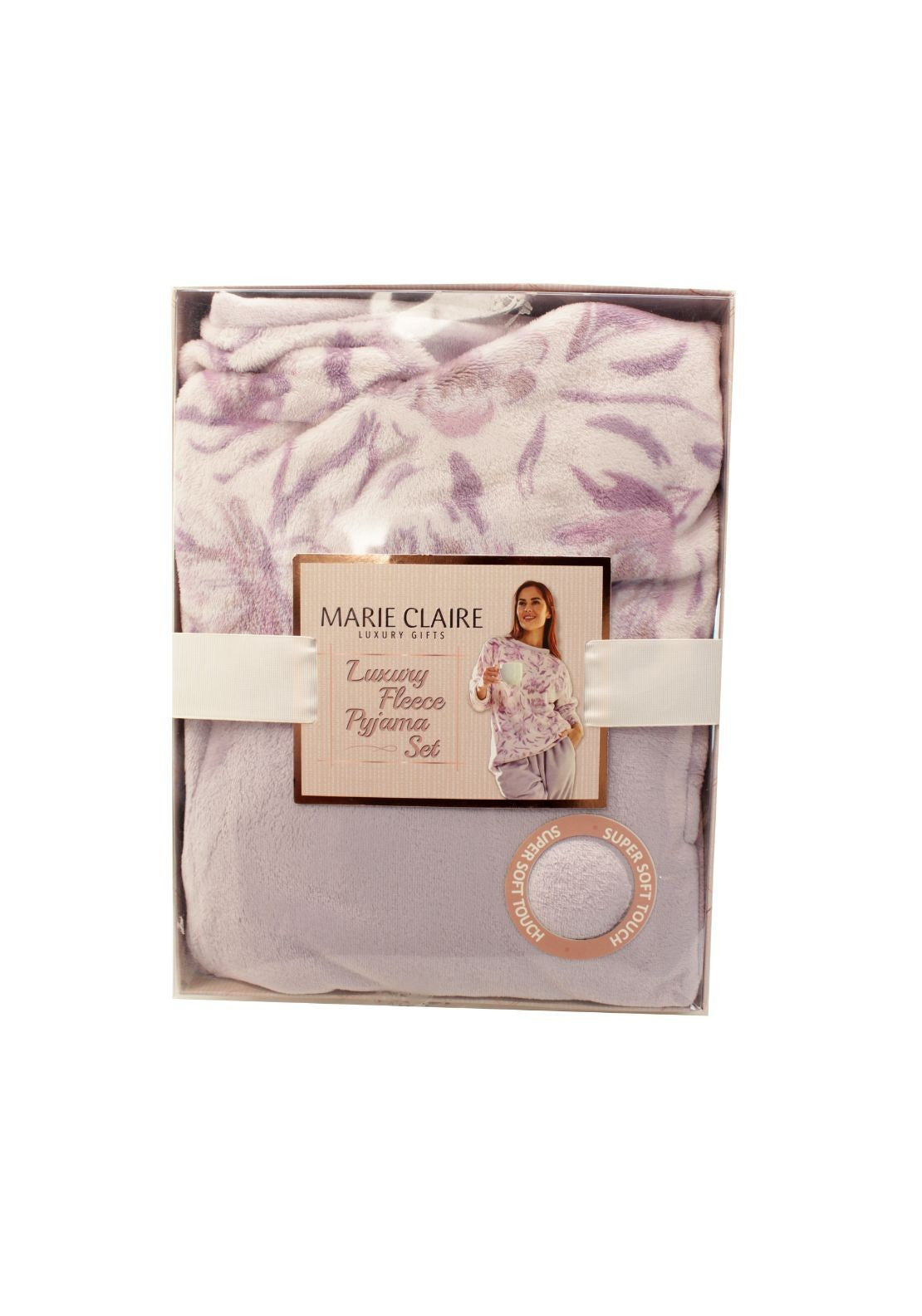 Marie Claire Luxury Pyjama Set - Lilac M/l 1 Shaws Department Stores
