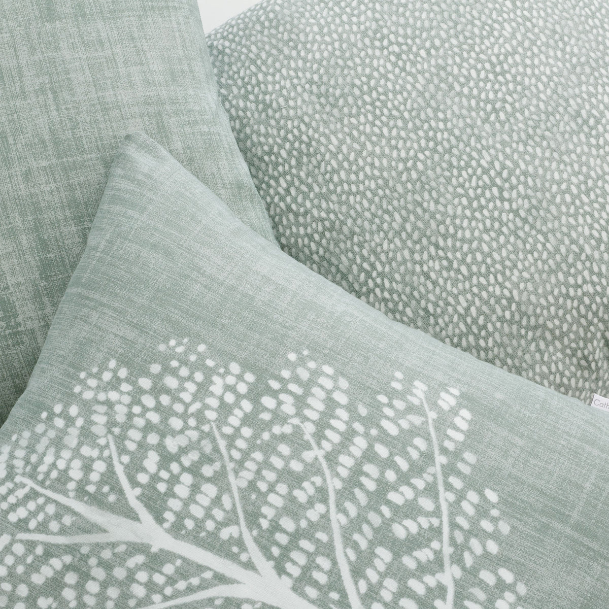 Alder Tree Pack of 3 Cushion Covers - Sage