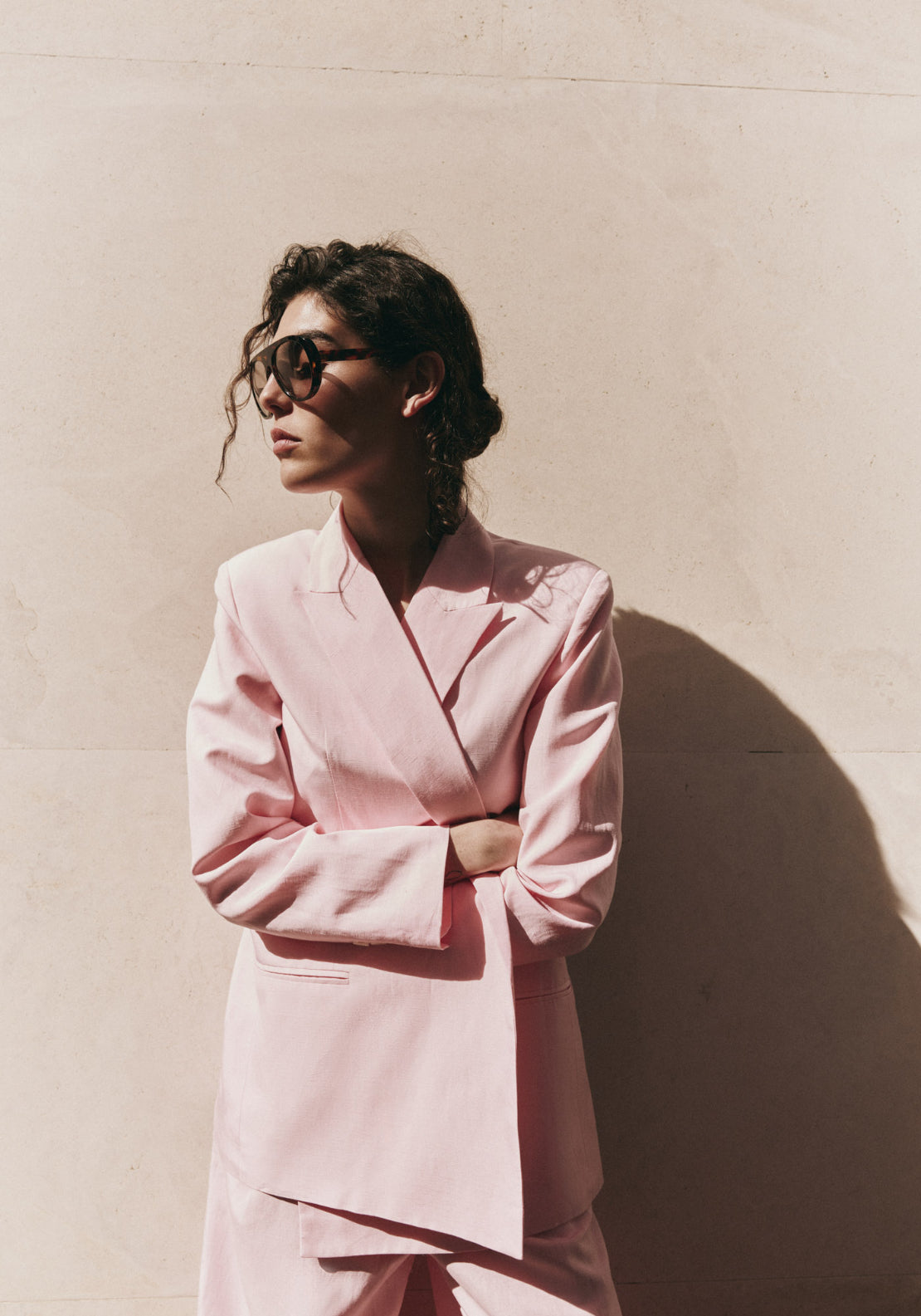 Suit Blazer - Pink