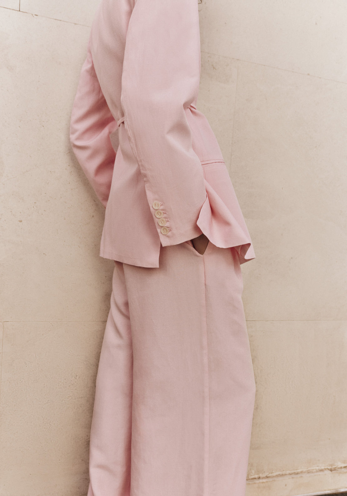 Suit Blazer - Pink