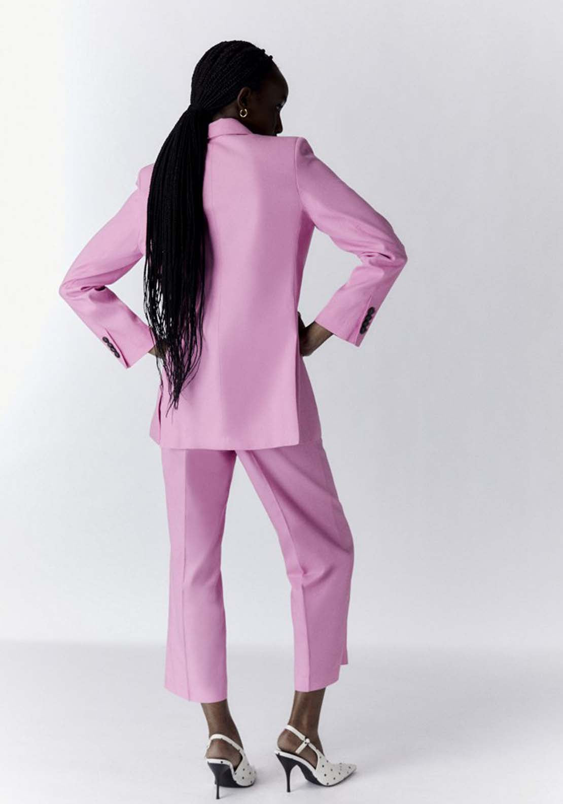 Sfera Suit Trousers - Pink 5 Shaws Department Stores