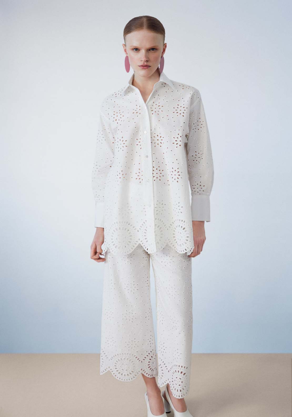 Sfera Schiffli trousers 4 Shaws Department Stores