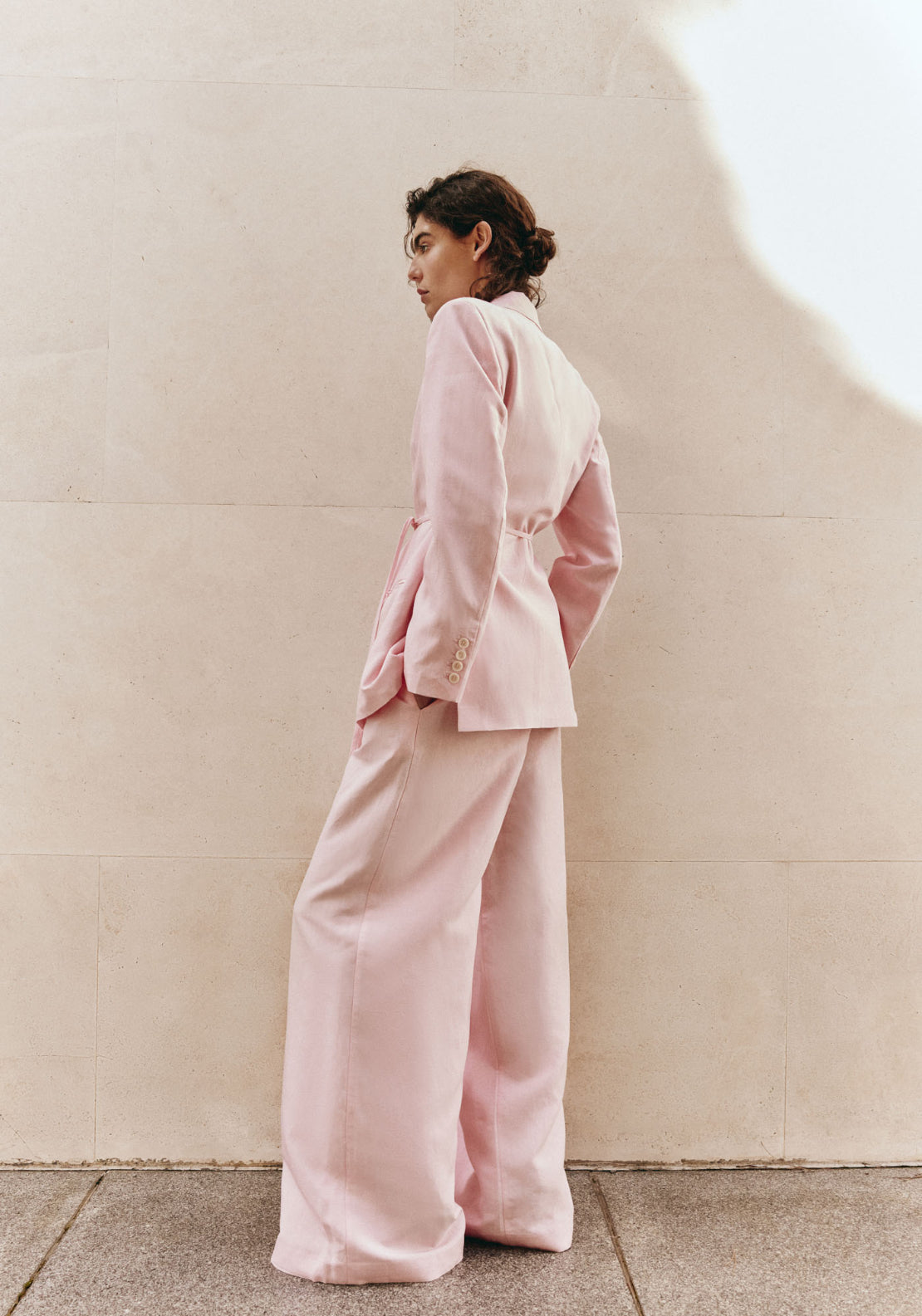 Suit Trousers - Pink