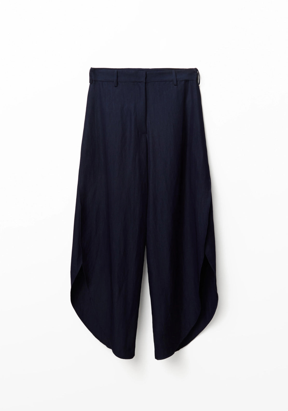 Balloon-Leg Trousers - Blue