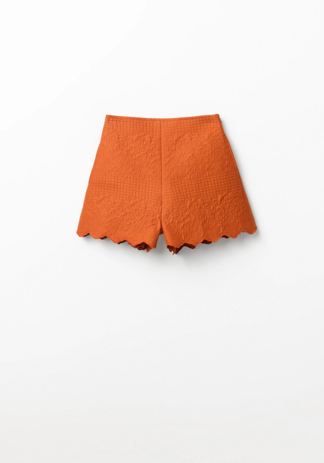 Quilted Shorts - Saffron