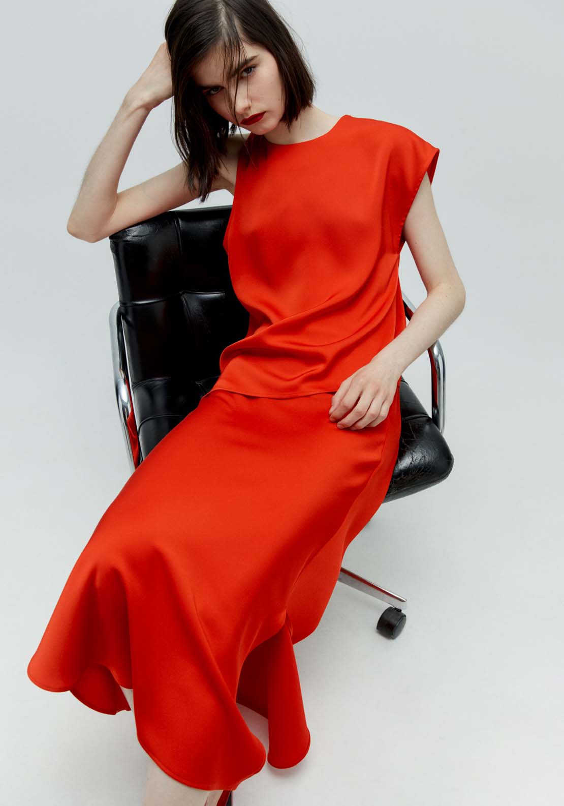 Sfera Camisole skirt - Red 5 Shaws Department Stores