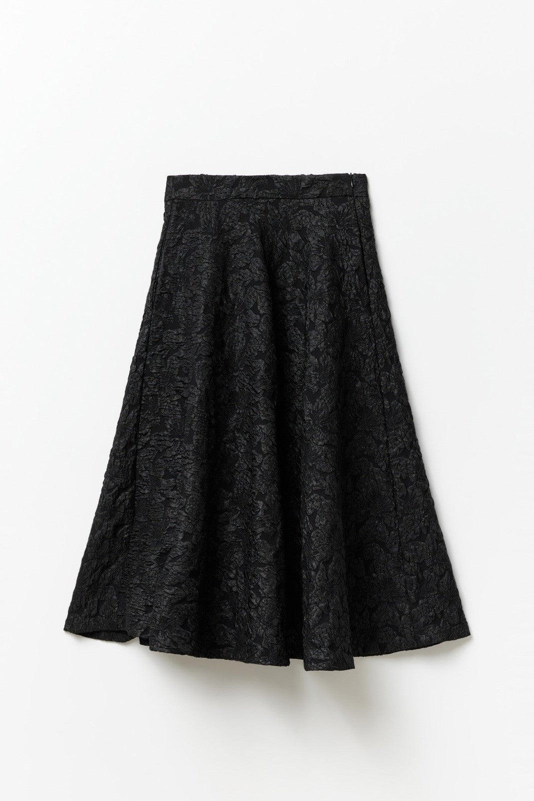 Sfera Flared jacquard skirt - Black 9 Shaws Department Stores