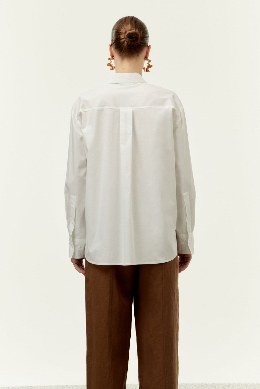 Sfera Poplin shirt - White 5 Shaws Department Stores