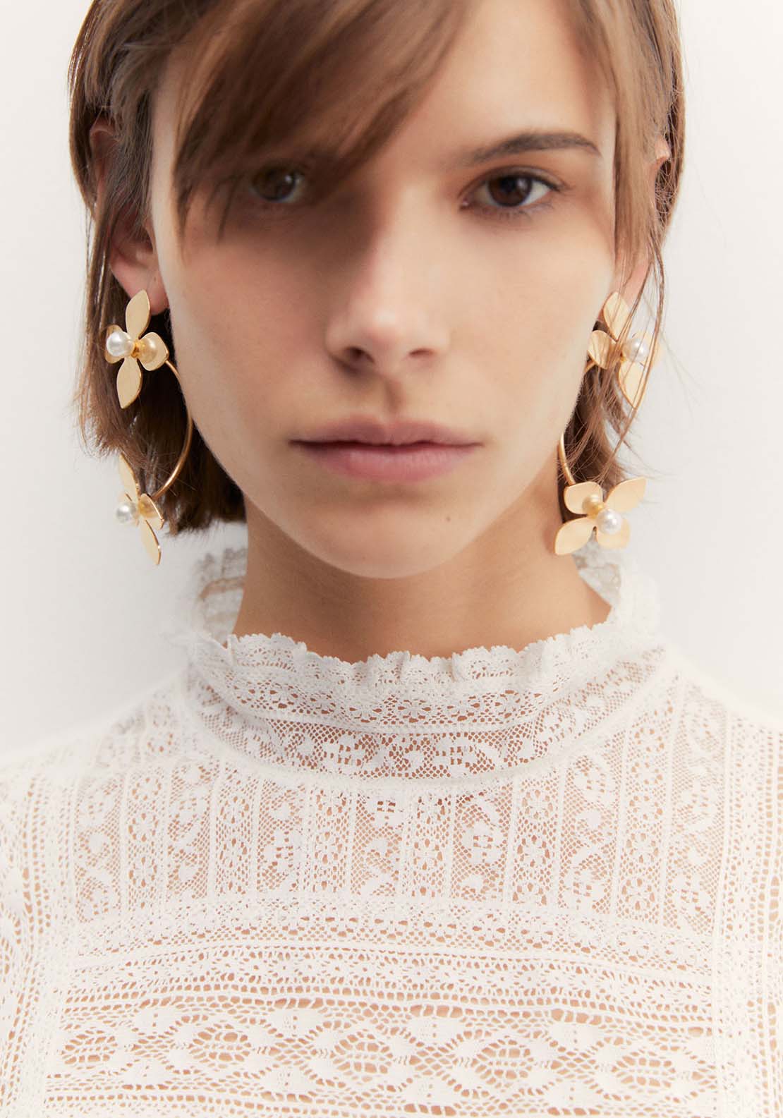 Sfera Romantic pintuck top - White 6 Shaws Department Stores