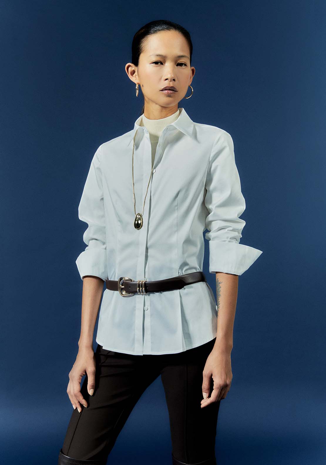 Slim-Fit Shirt - White