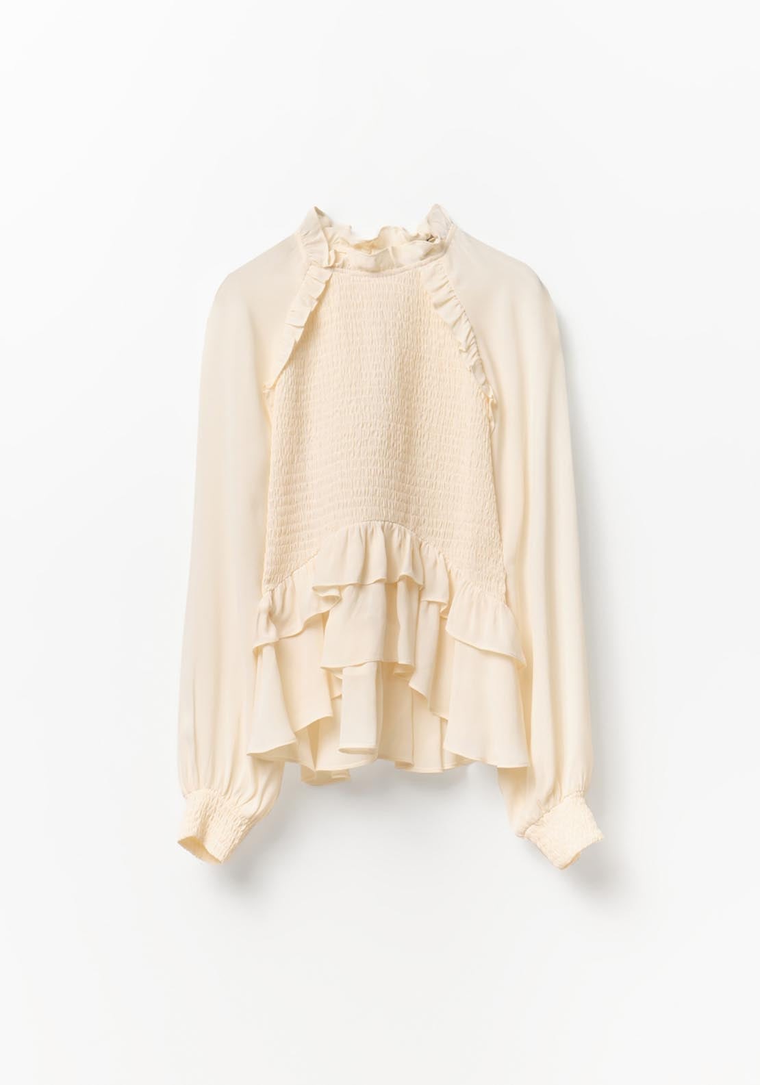 Loose Fit Top - Cream