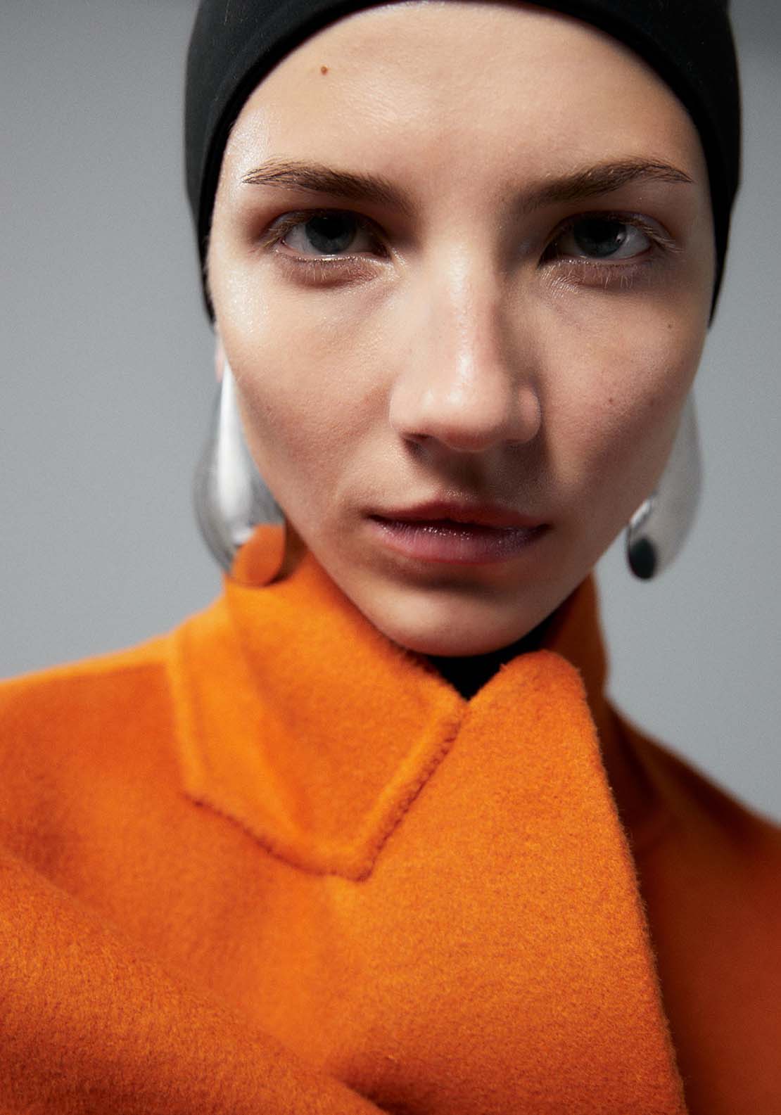 Sfera Handmade Coat - Orange 6 Shaws Department Stores