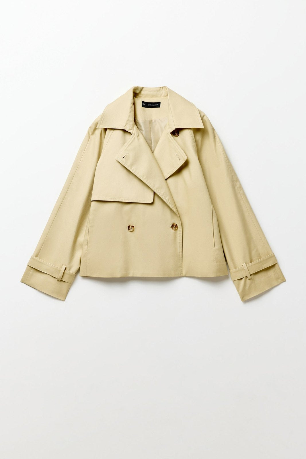 Sfera Short trench coat - Camel 4 Shaws Department Stores