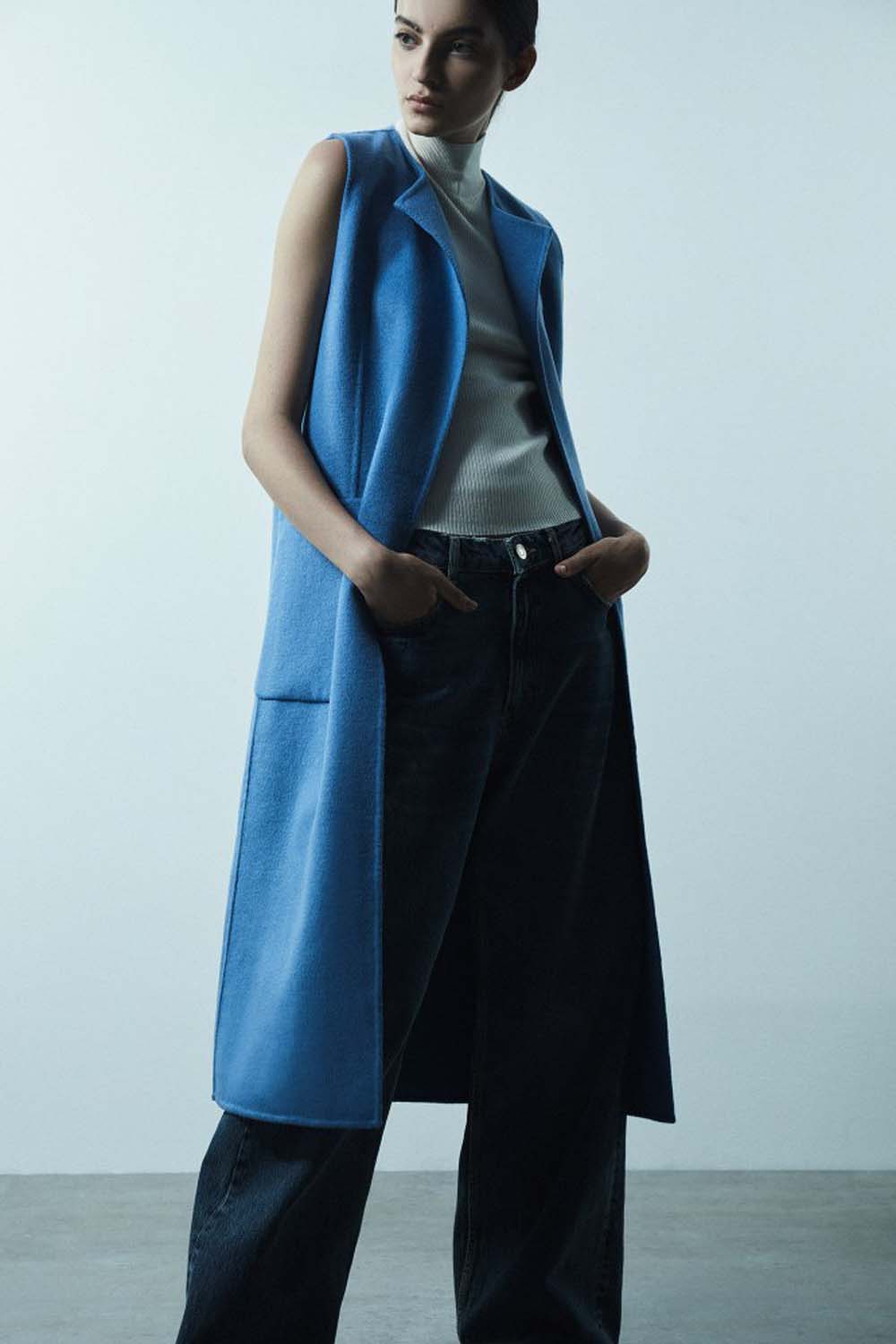 Handmade waistcoat - Blue