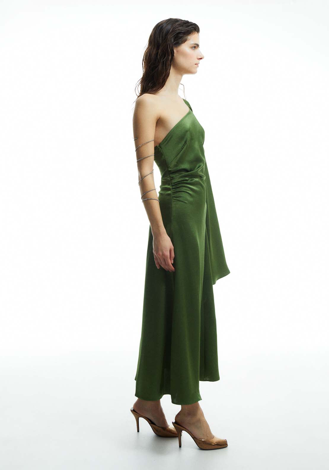 Sfera Plain asymmetrical dress 3 Shaws Department Stores
