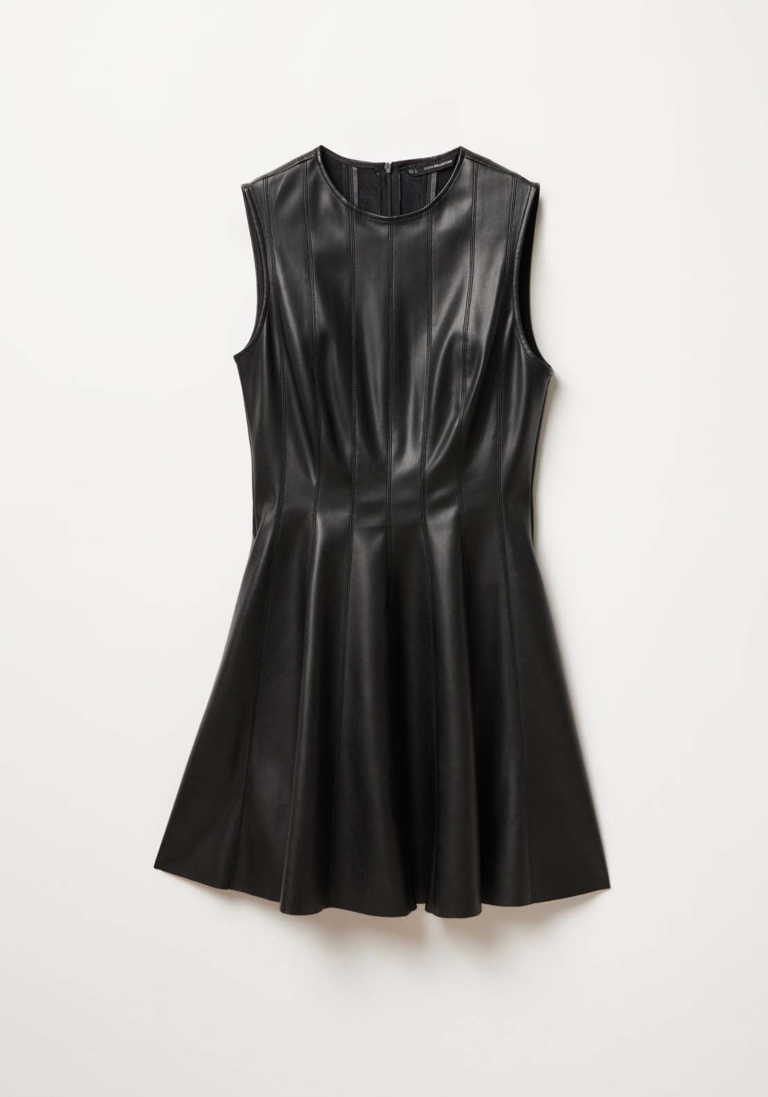 Sfera Dress With Mini Flared Skirt - Black 6 Shaws Department Stores