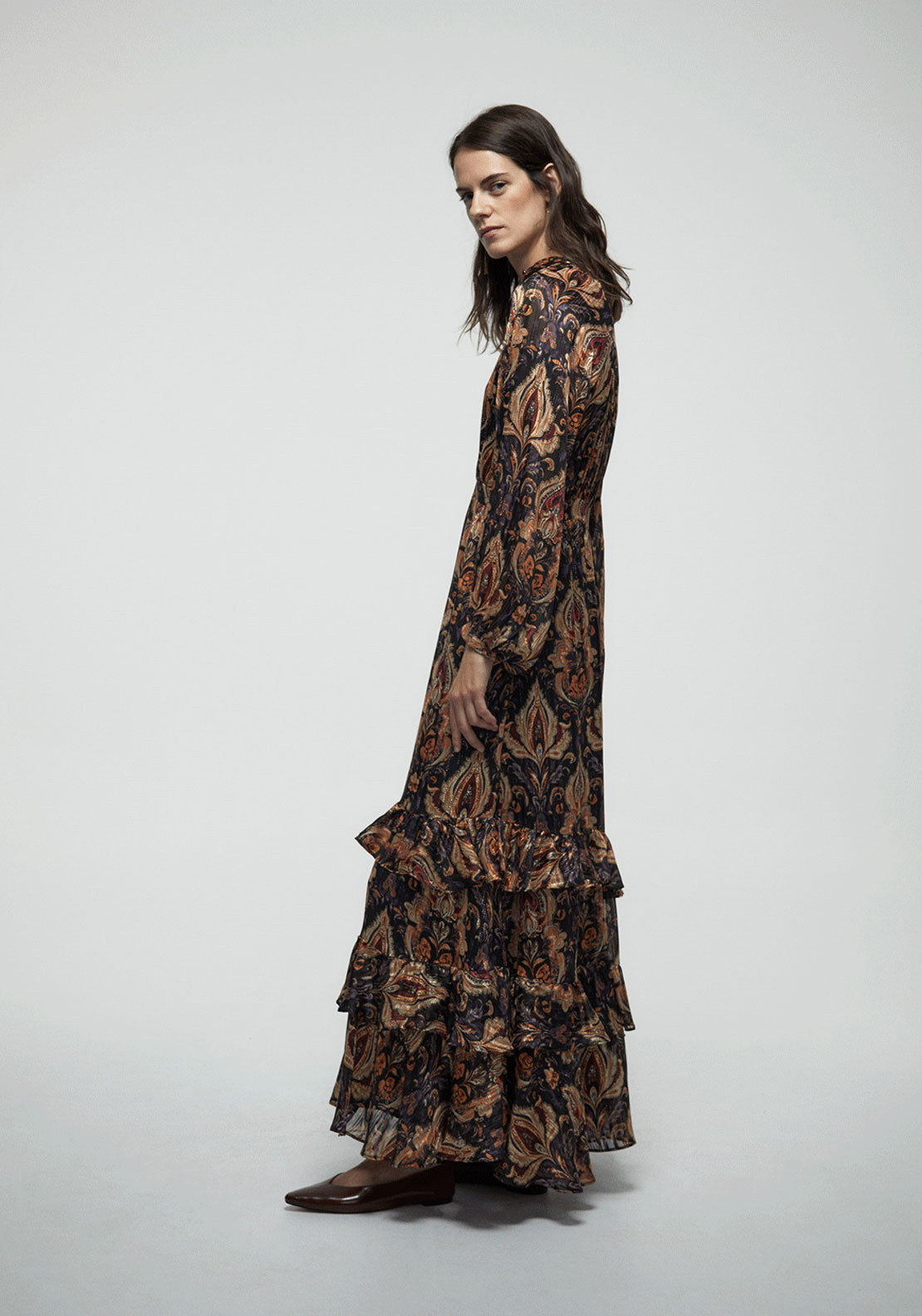 Paisley Dress - Black