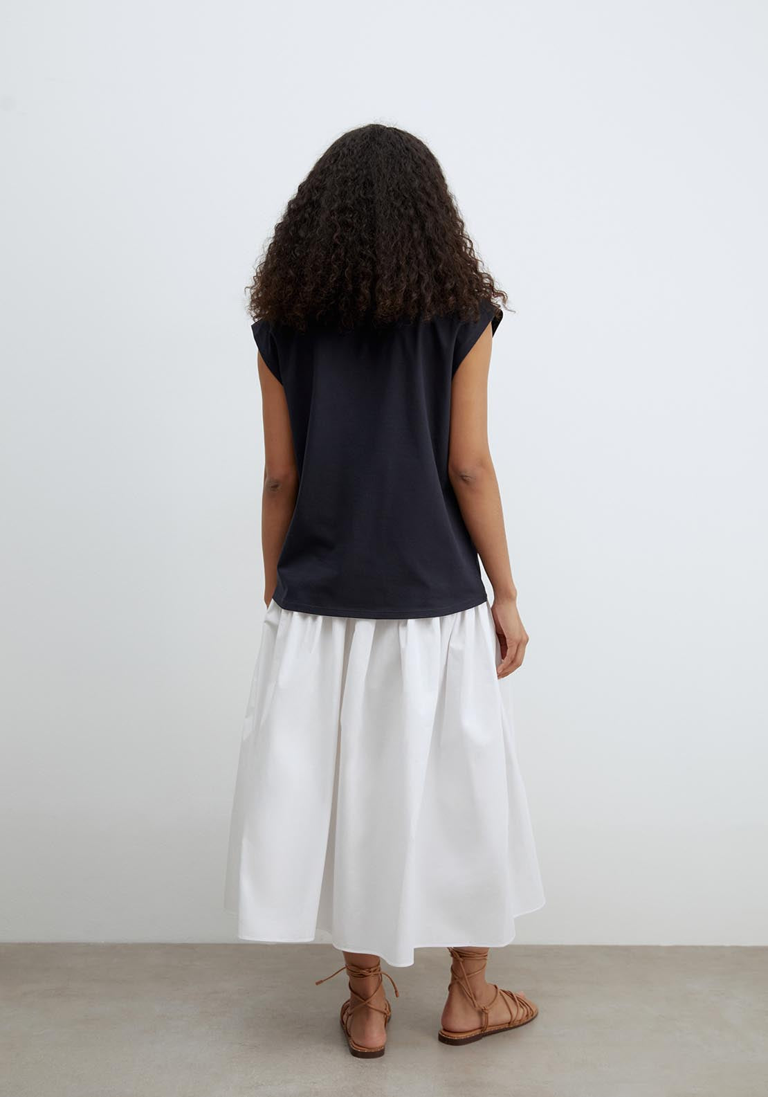 Sfera Pearls T-Shirt - Navy 2 Shaws Department Stores