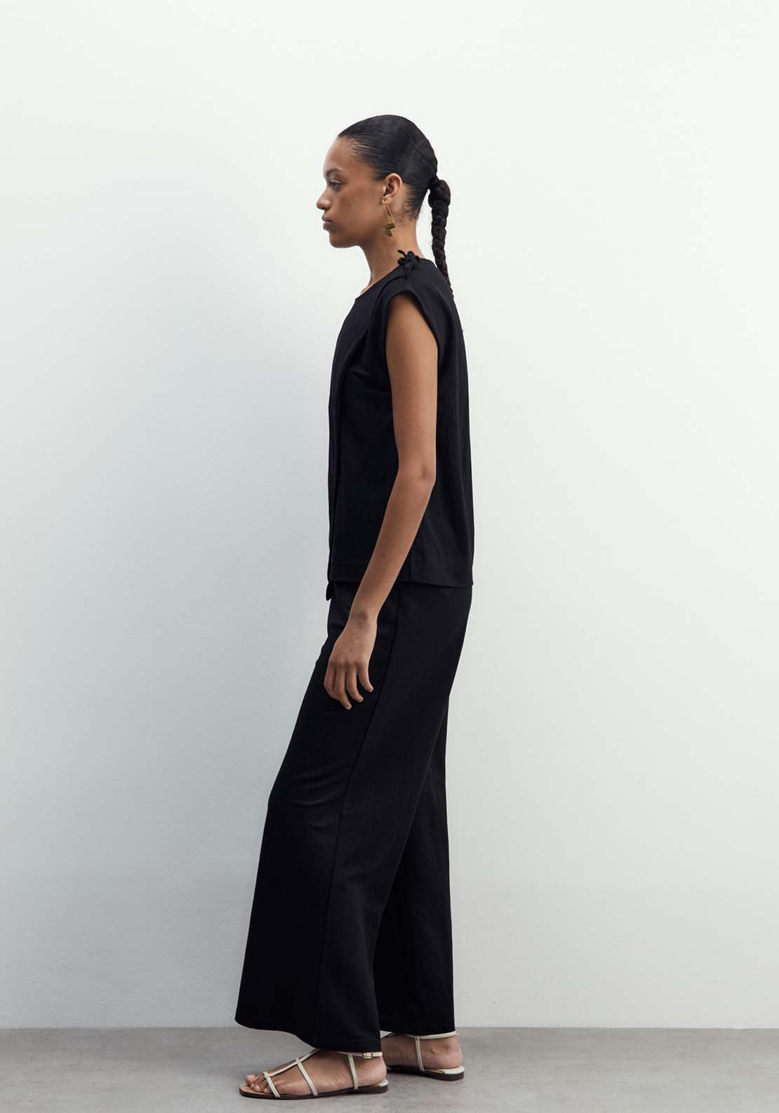 Sfera Asymmetrical Top - Black 3 Shaws Department Stores