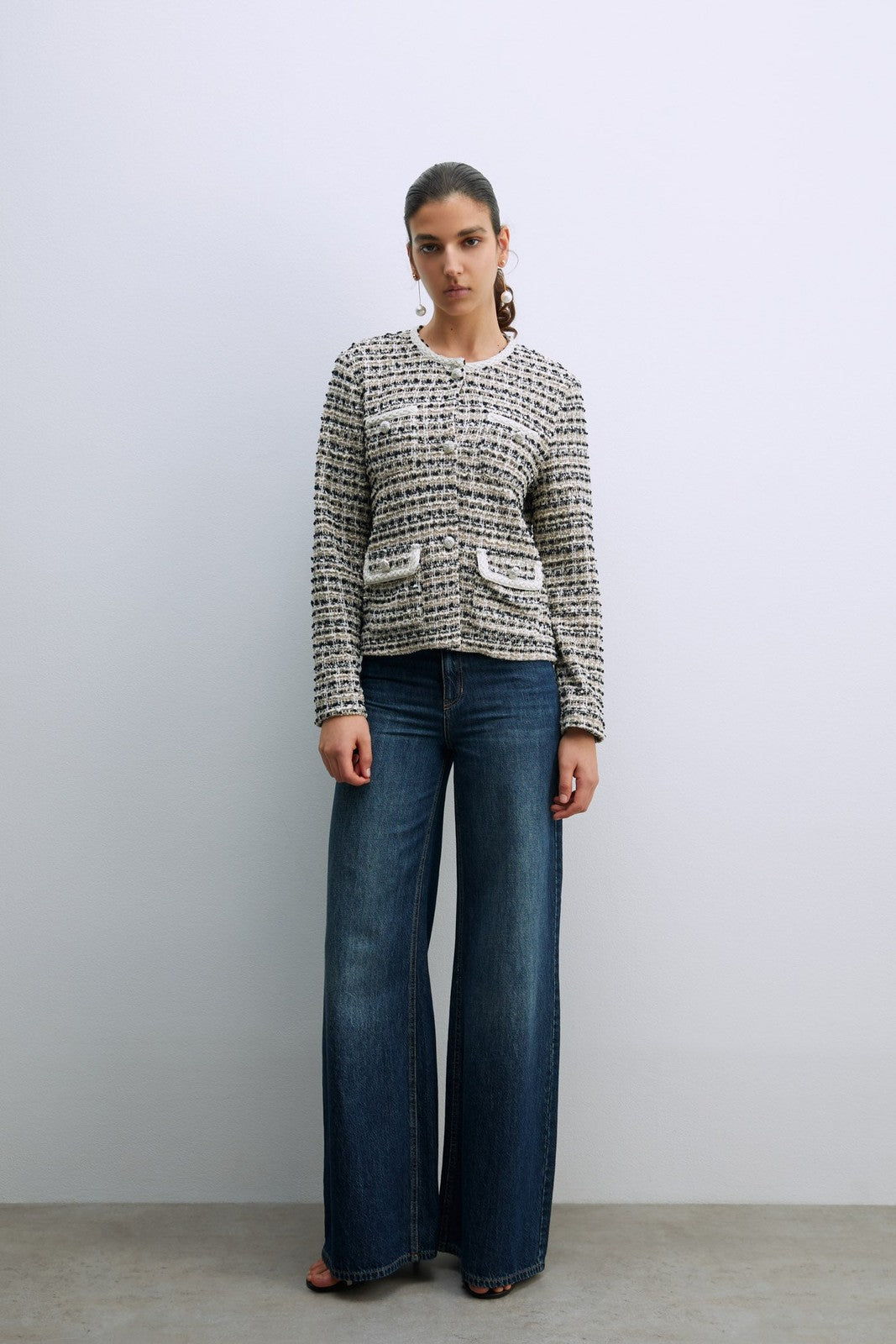 Sfera Buttons jacket - Multicolour 3 Shaws Department Stores